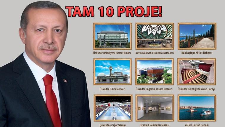 Cumhurbaşkanı Erdoğan, Üsküdar'daki projeleri hizmete açacak 