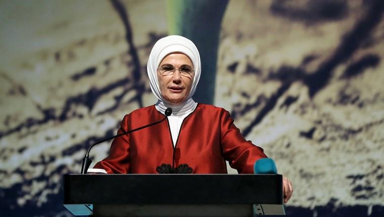 Emine Erdoğan, İstanbul Çevre Zirvesi'ne katıldı