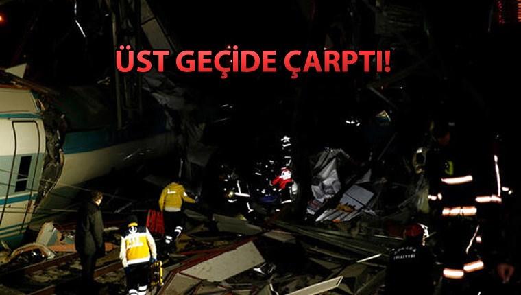 Ankara'da YHT kaza yaptı!