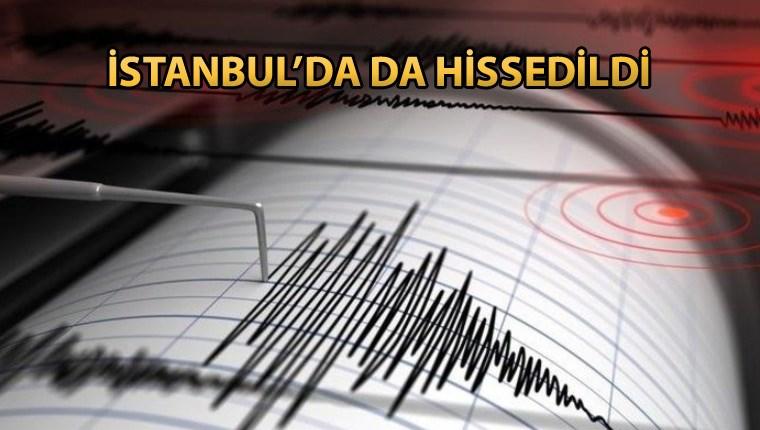 Yalova'da 4,5 büyüklüğünde deprem! 