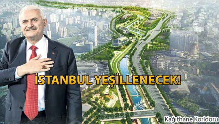İstanbul'a 398 km’lik ‘Yeşil Ağ’ koridoru!
