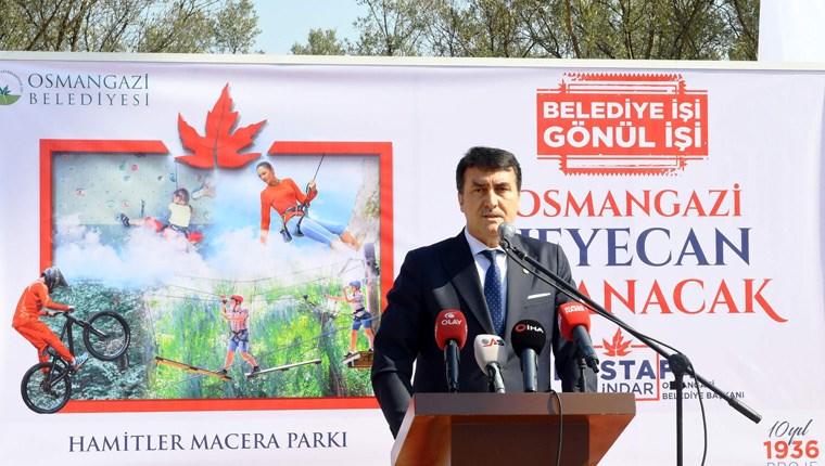 Bursa'ya Macera Park inşa ediliyor!