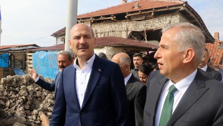 Bakan Soylu'dan Denizli'deki depremzedelere müjde!