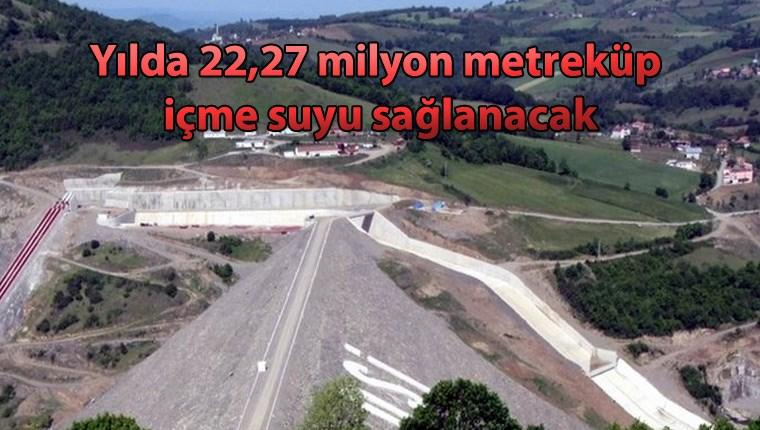 19 Mayıs Dağköy Barajı inşaatının sonuna gelindi 