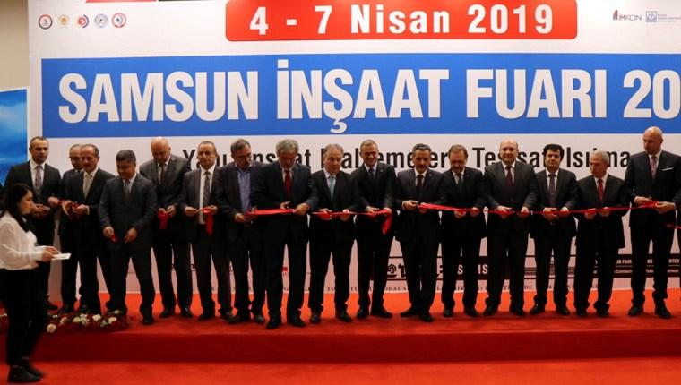 5. Samsun İnşaat Fuarı kapılarını açtı 