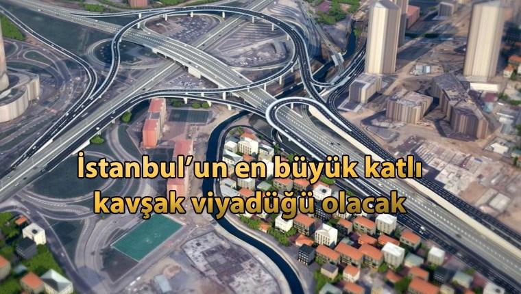 İstanbul trafiğini çözecek proje havadan görüntülendi