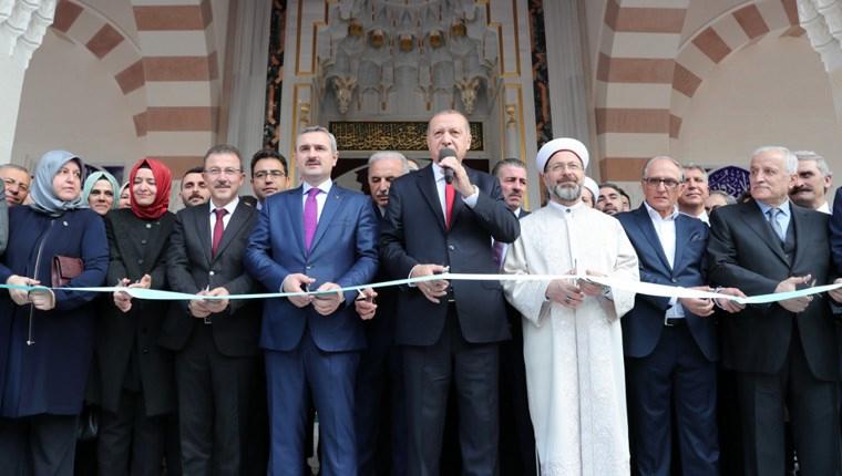 Cumhurbaşkanı, Hacı Osman Torun Camisi'nin açılışını yaptı