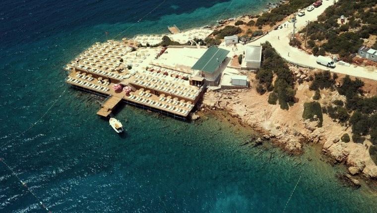 Kültür ve Turizm Bakanlığı'nın ilk halk plajı Bodrum’da açıldı