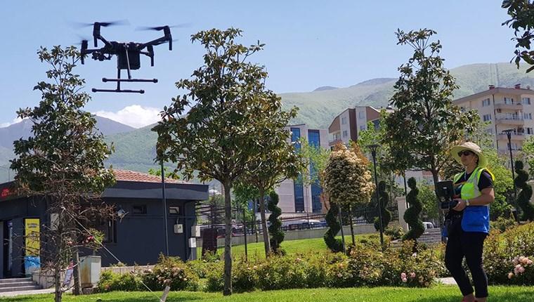 Bursa'da kaçak yapılaşma drone ile takip ediliyor!