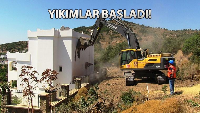 Bodrum'da kaçak yapılara geçit yok!
