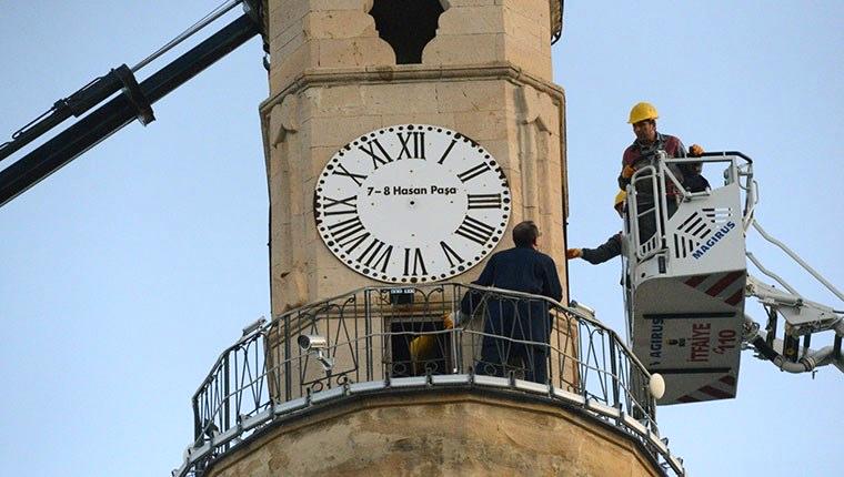Çorum'daki Tarihi Saat Kulesi bakıma alındı