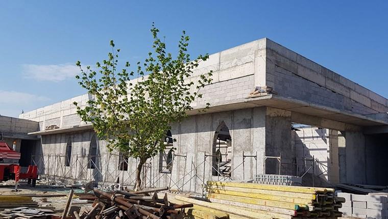 Uzuntarla Kültür Merkezi’nin kaba inşaatı tamamlandı