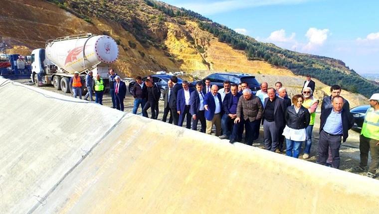 DSİ Genel Müdürü Mevlüt Aydın, Çay Barajı’nı inceledi