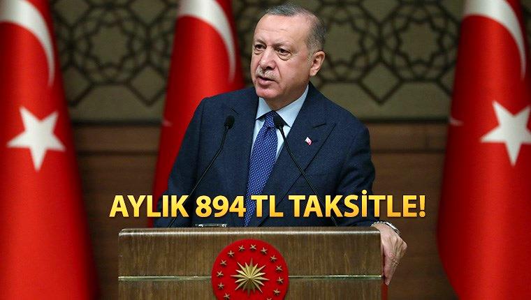 Başkan Erdoğan'dan 100 bin sosyal konut müjdesi!