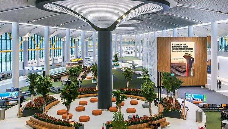 İstanbul Havalimanı, doğa temalı mimarisiyle dikkat çekiyor