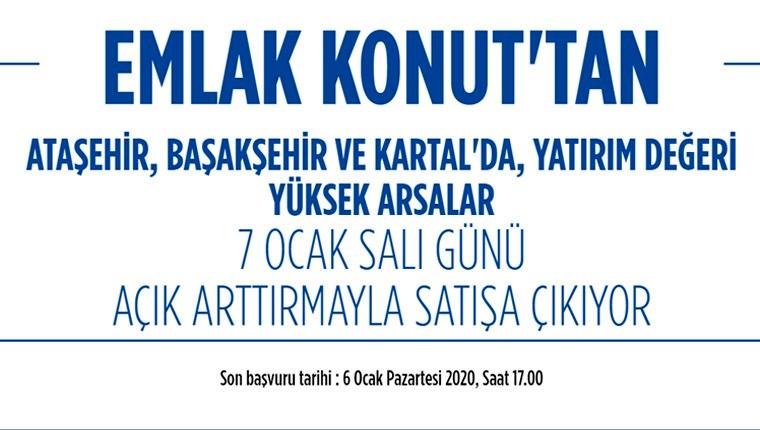 Emlak Konut, İstanbul'daki 12 arsasını satışa çıkardı!