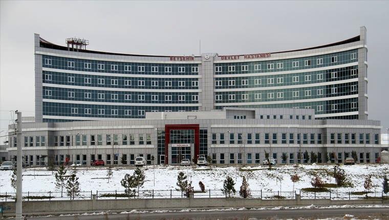 Beyşehir Devlet Hastanesi’nde bir yılda 475.967 kişi tedavi gördü
