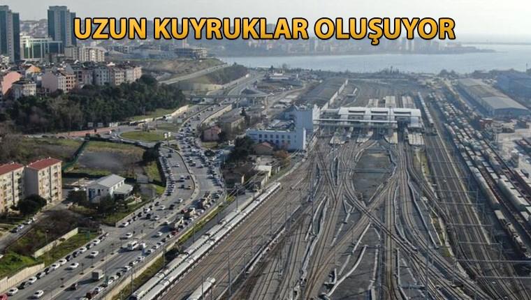 Halkalı Marmaray İstasyonu'nda otopark problemi!