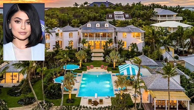 Kylie Jenner'ın günlüğü 10 bin dolarlık villası!