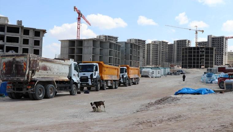Nevşehir’de TOKİ inşaat alanı karantinaya alındı