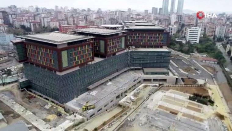Göztepe Şehir Hastanesi'nin ilk etabının yüzde 90'ı tamamlandı