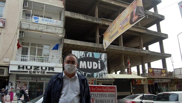 Kilis'te yıkılma tehlikesi olan bina 1.8 milyon TL’ye satıldı