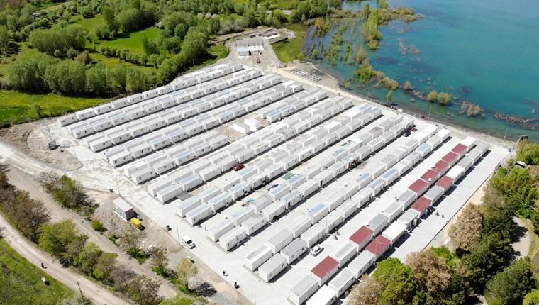 Sivrice'deki konteyner kentte 258 aile yaşamaya başladı