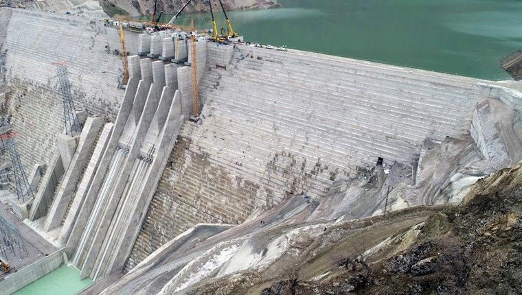 Avrupa'nın en büyüğü Çetin Barajı’nda elektrik üretimi başladı