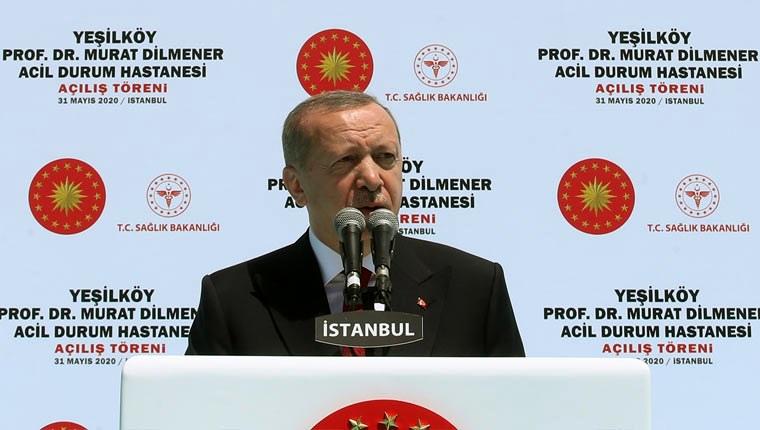 Başkan Erdoğan, iki pandemi hastanesinin açılışını yaptı