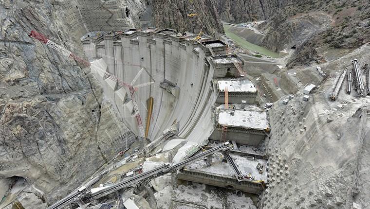 Yusufeli’nde 3 milyonuncu metreküp betonu Cumhurbaşkanı dökecek
