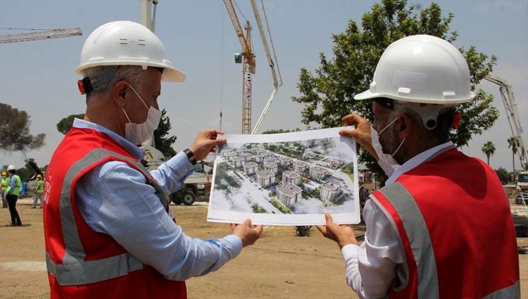 TOKİ Mersin'de 416 konutun inşasına başlandı