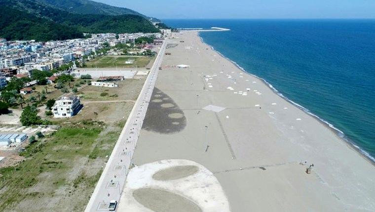 Türkiye'nin en uzun doğal plajı tatilcileri bekliyor