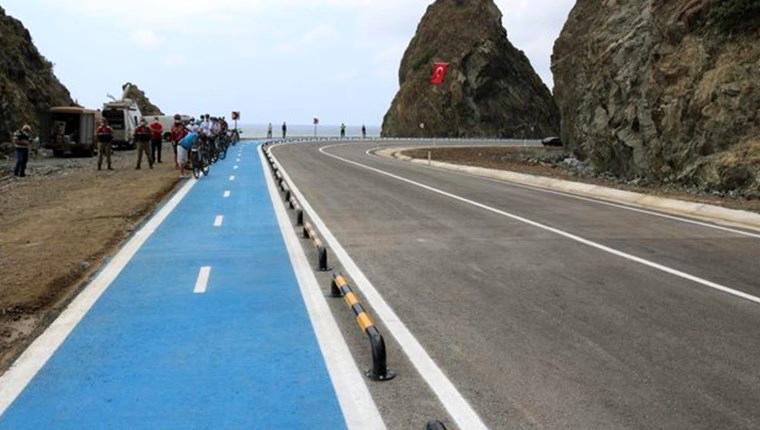 Türkiye'nin en uzun bisiklet yolu 2.5 saatten 40 dakikaya düşecek