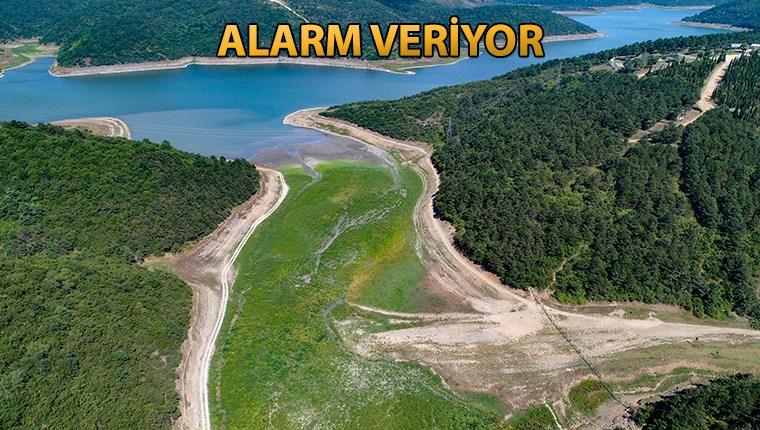 Alibeyköy Barajı'nda doluluk oranı yüzde 21,97’ye düştü