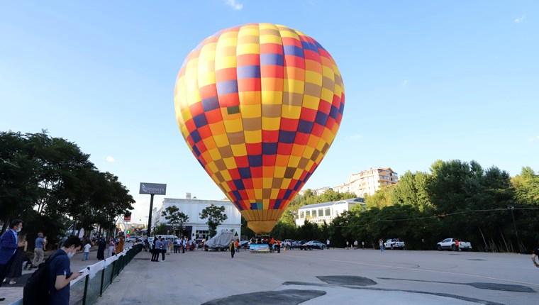 Ankaralılar, sıcak hava balonuyla tanıştı