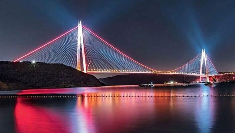 Yavuz Sultan Selim Köprüsü halatlarında çalışma