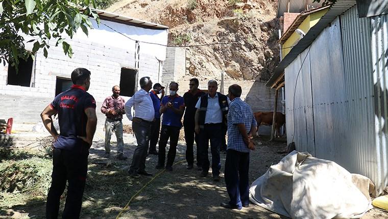 Malatya'da depremde hasar gören evlere girilmemesi istendi