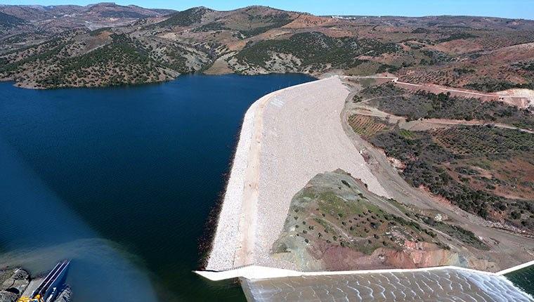 Afrin Barajı isale hattı tamamlandı