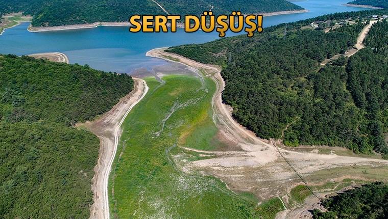 İstanbul'un barajlarında doluluk yüzde 50 azaldı