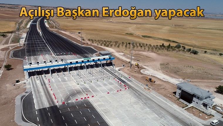 Ankara-Niğde Otoyolu, 4 Eylül'de hizmete açılıyor