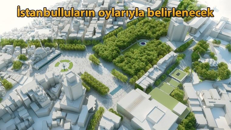 Taksim Meydanı’nı şekillendirecek yarışma sonuçlandı