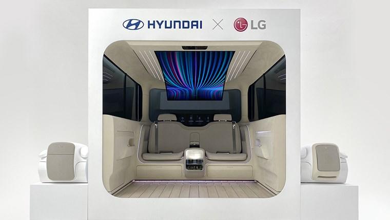 LG ve Hyundai, elektrikli araçlara ev konforu getiriyor