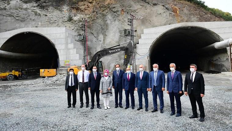 Zigana Tüneli, 2022'nin son çeyreğinde hizmete girecek