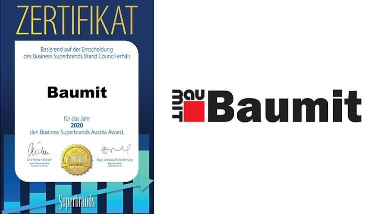 Baumit'e Superbrand 2020'den bir ödül daha!