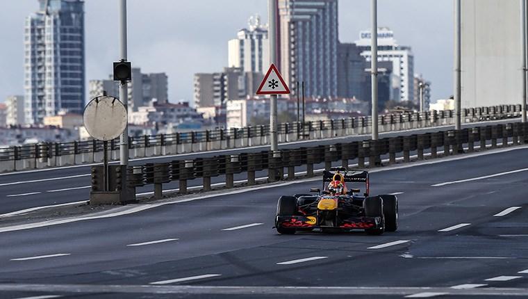 15 Temmuz Şehitler Köprüsü'nde Formula 1 rüzgarı!