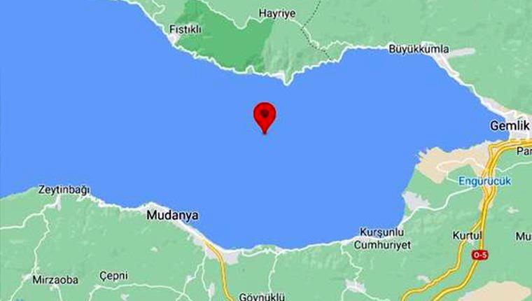 Bursa Gemlik'te 3.5 büyüklüğünde deprem!