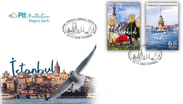 İstanbul'un güzellikleri PTT pullarında!