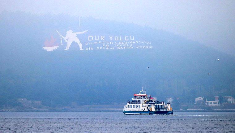 Çanakkale Boğazı'nda transit gemi geçişlerine kapatıldı