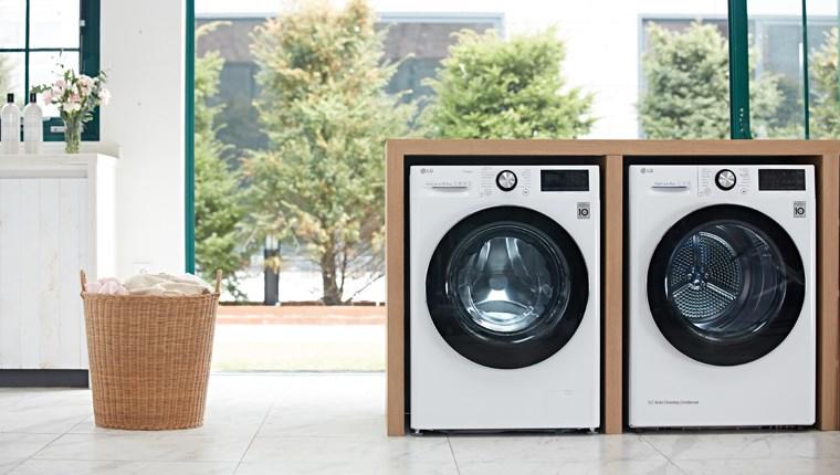 LG çamaşır makineleri ve kurutucularla sağlıklı çamaşırlar
