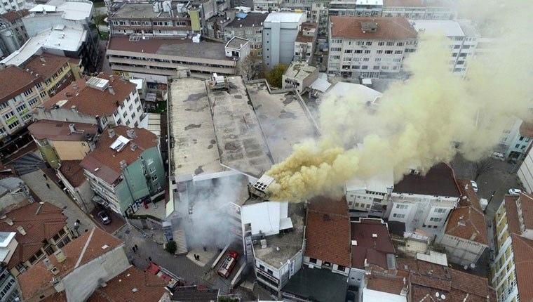 Bursa Osmangazi'de AVM yangını!